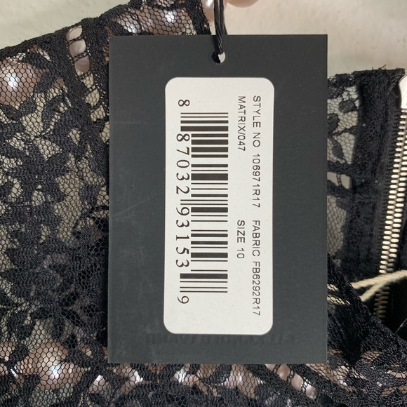 ALEXANDER WANG lace dress with nude slip. - Picture 7 of 8